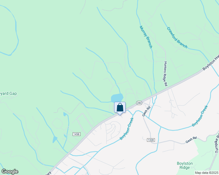 map of restaurants, bars, coffee shops, grocery stores, and more near 129 Adventure Trail in Mills River
