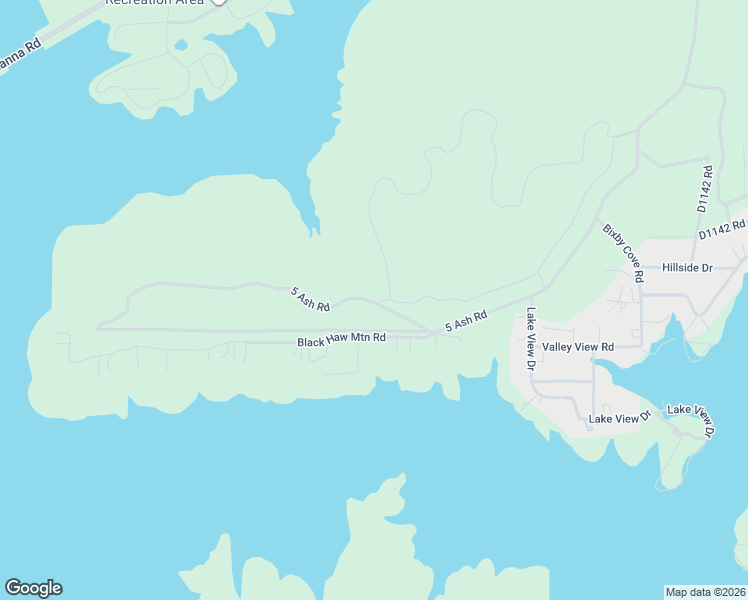 map of restaurants, bars, coffee shops, grocery stores, and more near 6995 Black Haw Mountain Road in Porum
