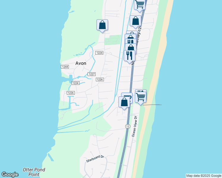 map of restaurants, bars, coffee shops, grocery stores, and more near 40197 Avlona Avenue in Avon