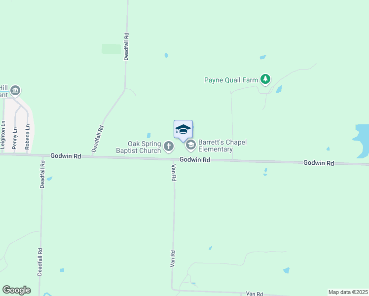 map of restaurants, bars, coffee shops, grocery stores, and more near 10280 Godwin Road in Arlington