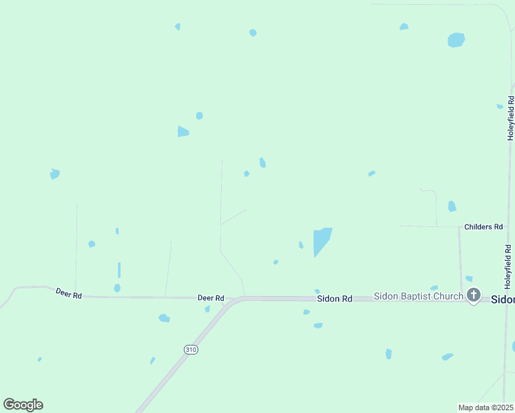 map of restaurants, bars, coffee shops, grocery stores, and more near 140 Harold Lane in Rose Bud