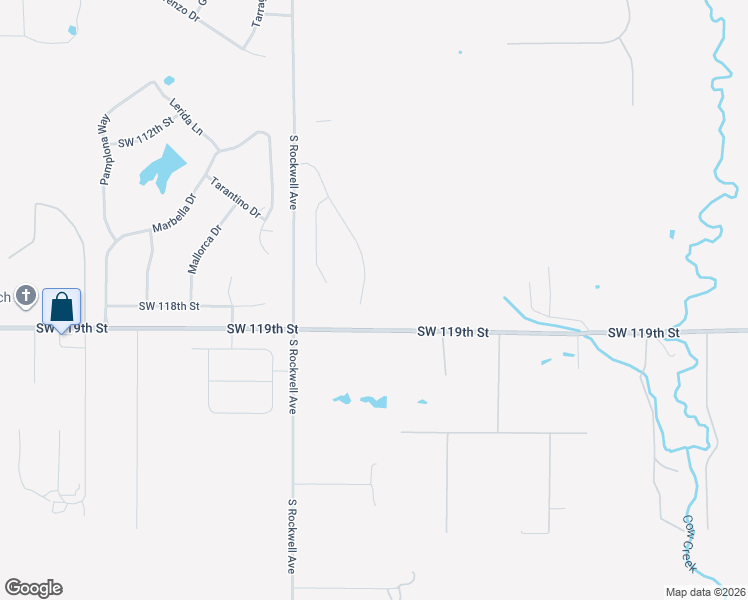 map of restaurants, bars, coffee shops, grocery stores, and more near 11808 Tuscany Ranch Road in Oklahoma City