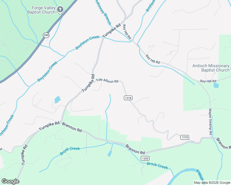 map of restaurants, bars, coffee shops, grocery stores, and more near 997 Tole Allison Road in Mills River