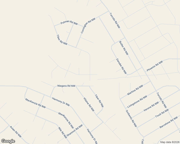 map of restaurants, bars, coffee shops, grocery stores, and more near Tiber Road Northwest in Rio Rancho