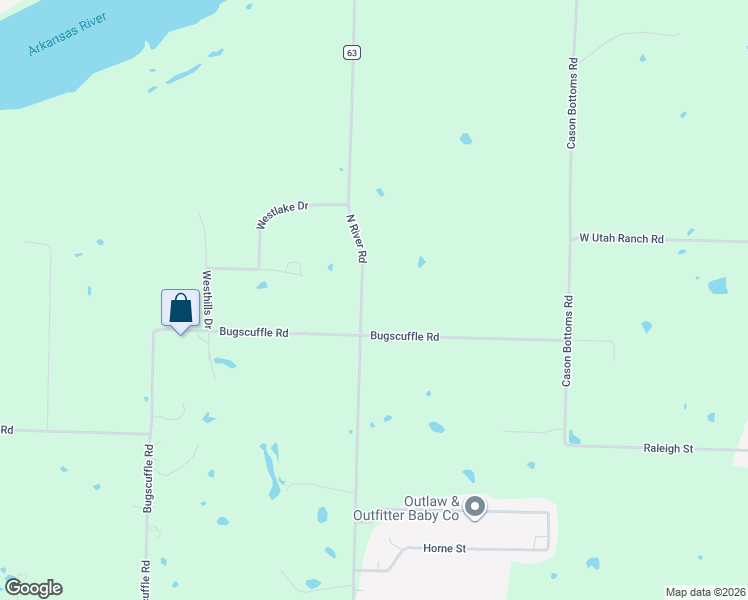 map of restaurants, bars, coffee shops, grocery stores, and more near 3005 Bugscuffle Road in Lavaca