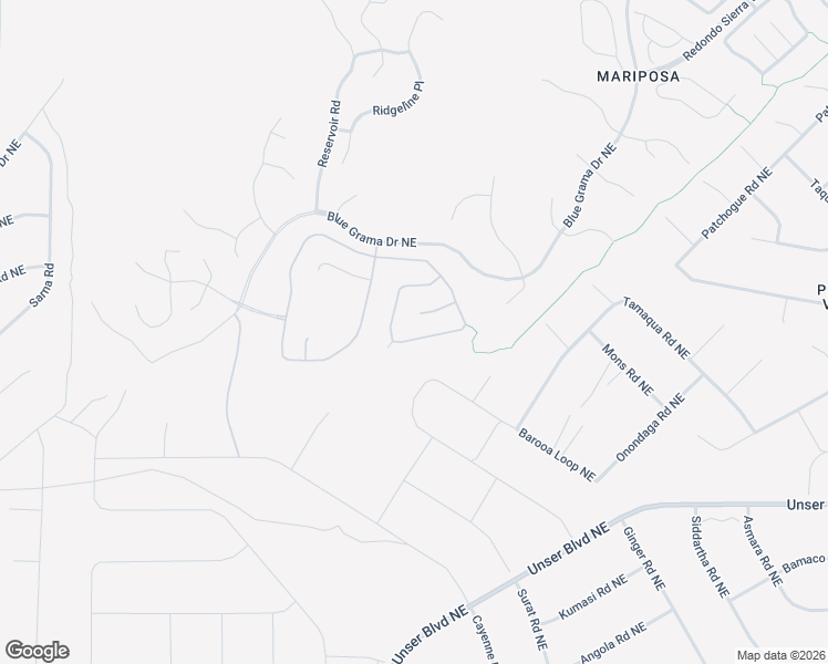 map of restaurants, bars, coffee shops, grocery stores, and more near 1812 Blanca Peak Trail Northeast in Rio Rancho
