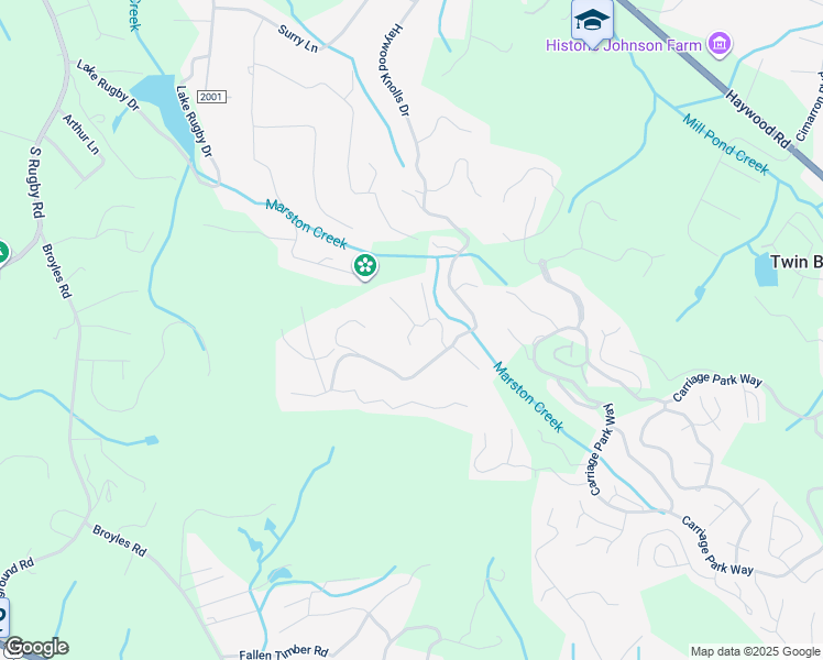 map of restaurants, bars, coffee shops, grocery stores, and more near Crown Lane in Hendersonville