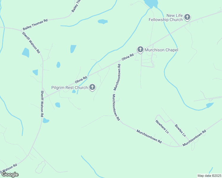 map of restaurants, bars, coffee shops, grocery stores, and more near 184 Murchisontown Road in Sanford