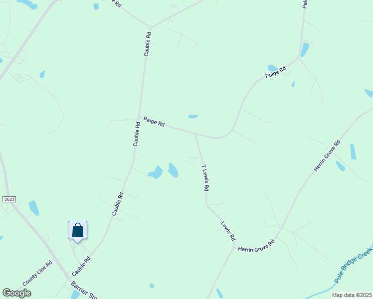 map of restaurants, bars, coffee shops, grocery stores, and more near 4800 Paige Road in Mount Pleasant