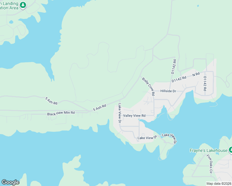 map of restaurants, bars, coffee shops, grocery stores, and more near 8975 D4284 Road in Porum