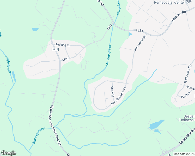 map of restaurants, bars, coffee shops, grocery stores, and more near 829 Joseph Antoon Circle in Stanley