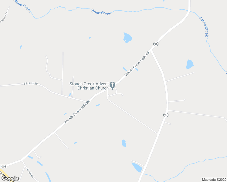 map of restaurants, bars, coffee shops, grocery stores, and more near 381 Woods Crossroads Road in Benson