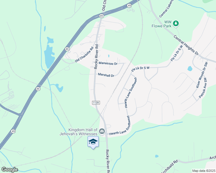 map of restaurants, bars, coffee shops, grocery stores, and more near 1018 Twin Oaks Court in Concord