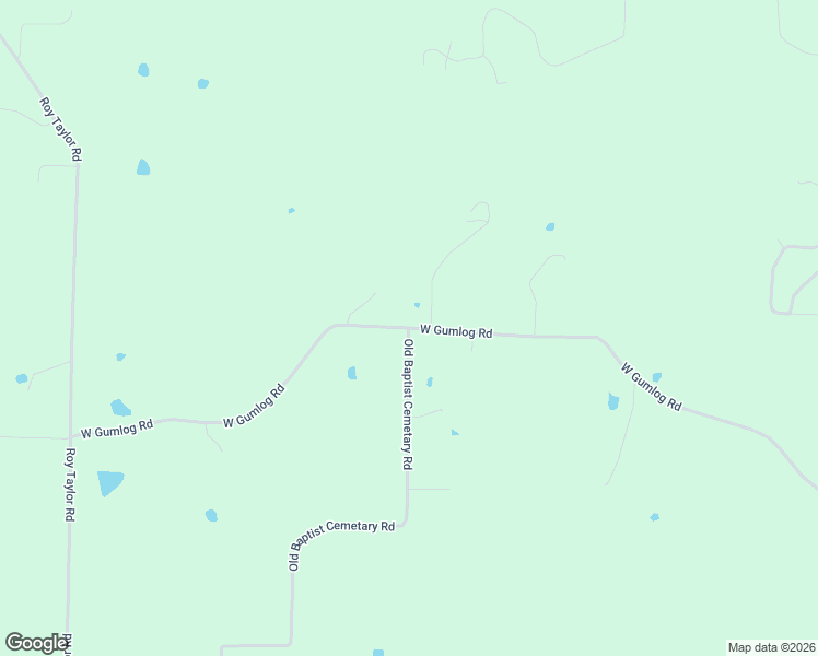 map of restaurants, bars, coffee shops, grocery stores, and more near West Gumlog Road in Russellville