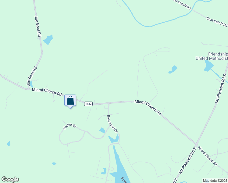 map of restaurants, bars, coffee shops, grocery stores, and more near 6541 Miami Church Road in Concord