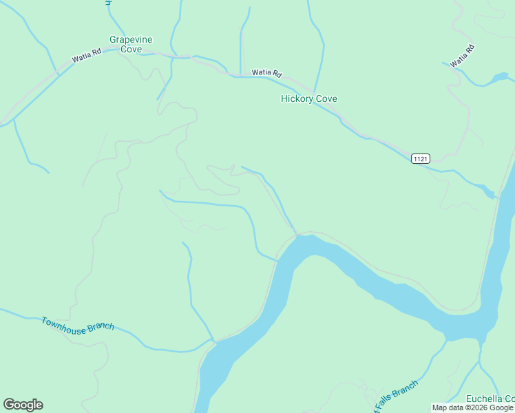 map of restaurants, bars, coffee shops, grocery stores, and more near 65 Hawks Ridge in Bryson City