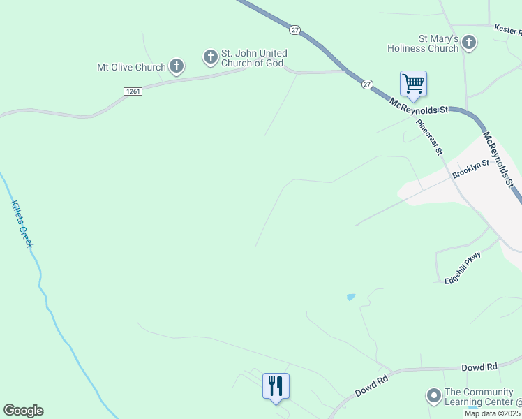 map of restaurants, bars, coffee shops, grocery stores, and more near 472 Wahala Drive in Carthage
