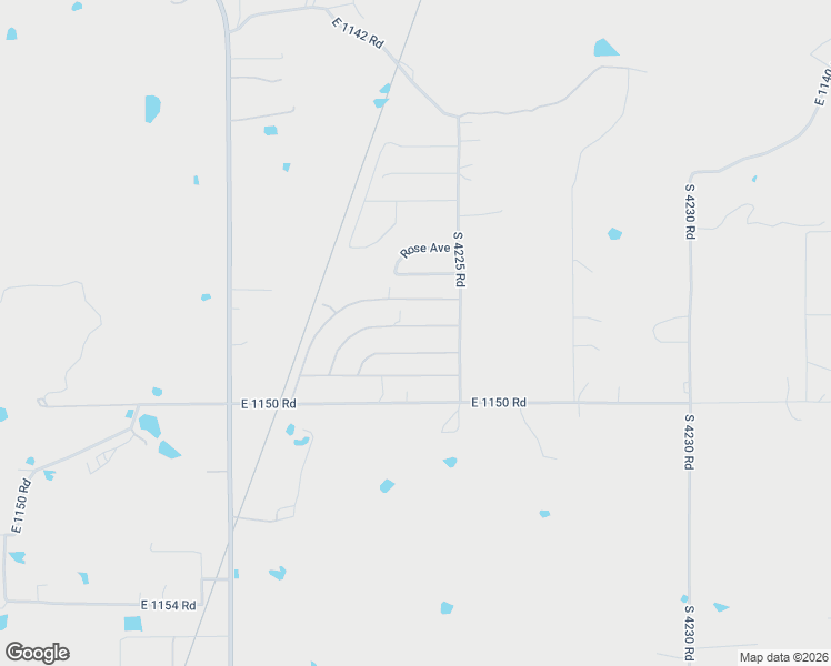 map of restaurants, bars, coffee shops, grocery stores, and more near 421213 East 1147 Road in Eufaula
