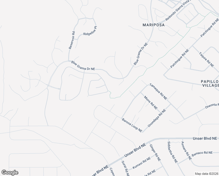 map of restaurants, bars, coffee shops, grocery stores, and more near 1863 Castle Peak Loop Northeast in Rio Rancho