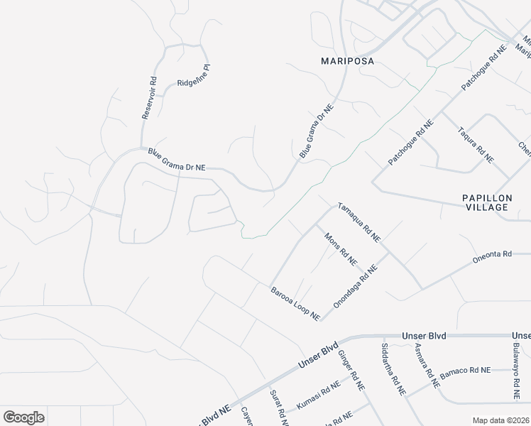 map of restaurants, bars, coffee shops, grocery stores, and more near 2324 Venada Road in Rio Rancho