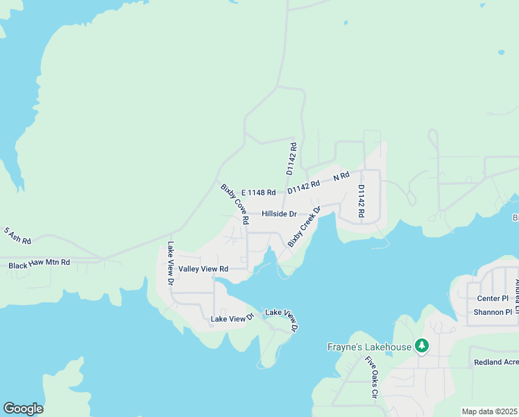 map of restaurants, bars, coffee shops, grocery stores, and more near 429581 East 1148 Road in Porum