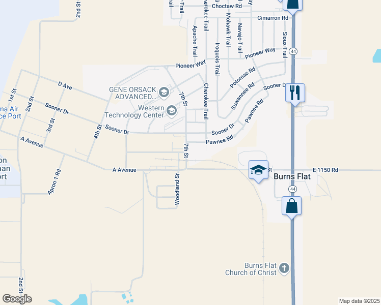 map of restaurants, bars, coffee shops, grocery stores, and more near 202 7th Street in Foss