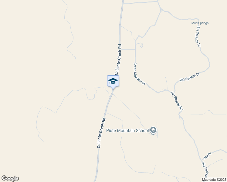 map of restaurants, bars, coffee shops, grocery stores, and more near 12400 Caliente Creek Road in Kern County