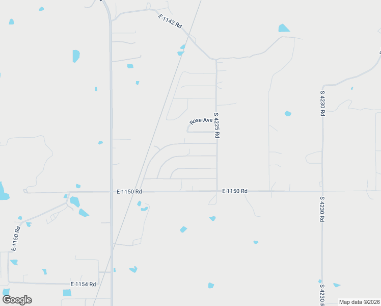 map of restaurants, bars, coffee shops, grocery stores, and more near 421213 East 1147 Road in Eufaula