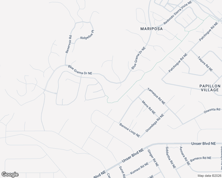 map of restaurants, bars, coffee shops, grocery stores, and more near 1863 Castle Peak Loop Northeast in Rio Rancho