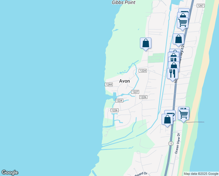 map of restaurants, bars, coffee shops, grocery stores, and more near 40163 CC Gray Road in Avon