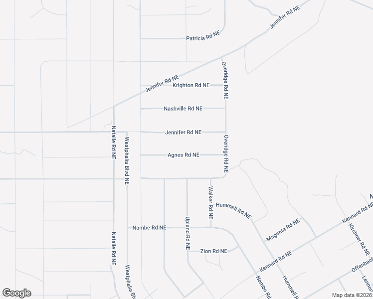map of restaurants, bars, coffee shops, grocery stores, and more near 7160 Husky Drive Northeast in Rio Rancho