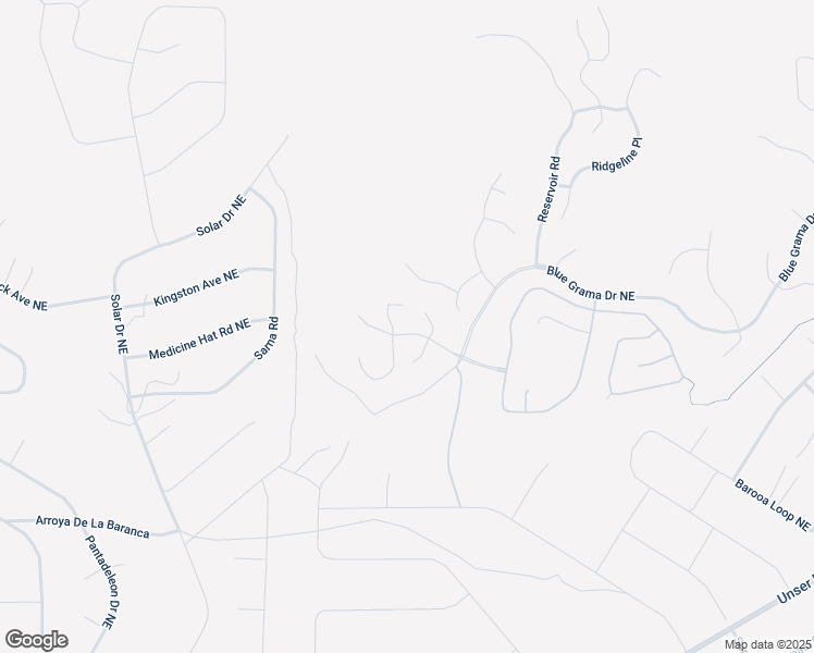 map of restaurants, bars, coffee shops, grocery stores, and more near 5626 Desert Sky Place in Rio Rancho