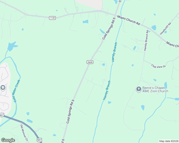 map of restaurants, bars, coffee shops, grocery stores, and more near 4785 Cold Springs Road South in Concord
