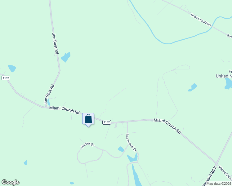 map of restaurants, bars, coffee shops, grocery stores, and more near 6541 Miami Church Road in Concord