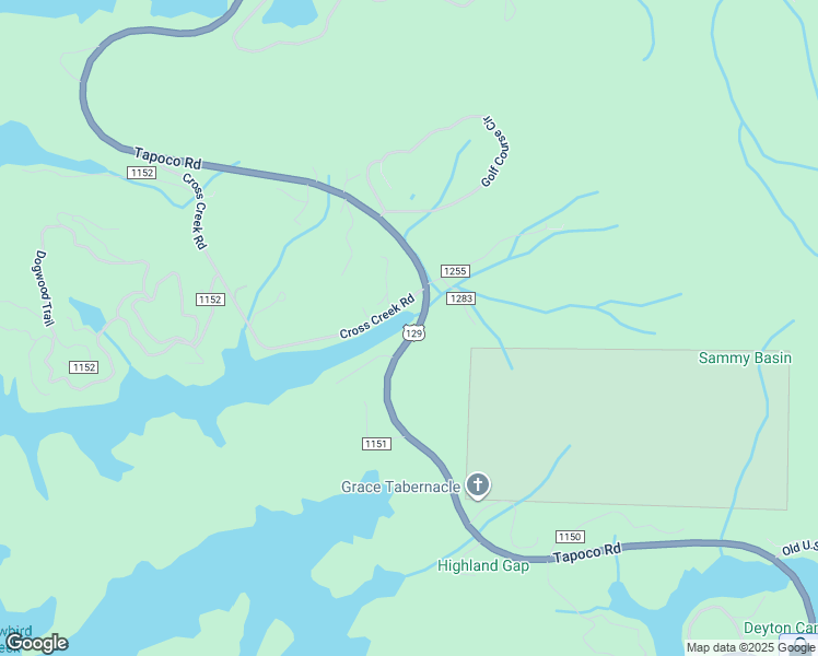 map of restaurants, bars, coffee shops, grocery stores, and more near 2677-2717 Tapoco Road in Robbinsville