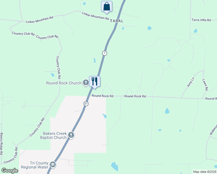 map of restaurants, bars, coffee shops, grocery stores, and more near 6625 South Market Street in Dover