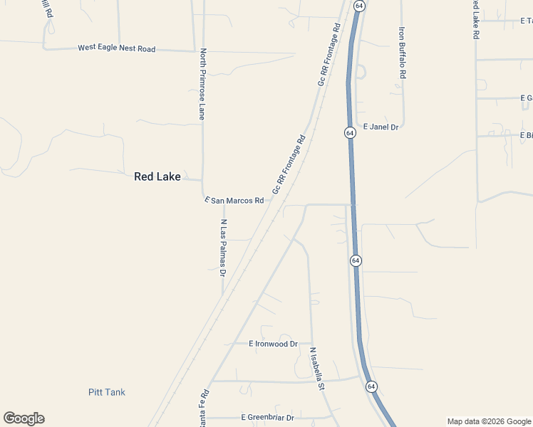 map of restaurants, bars, coffee shops, grocery stores, and more near 6900 Santa Fe Road in Williams