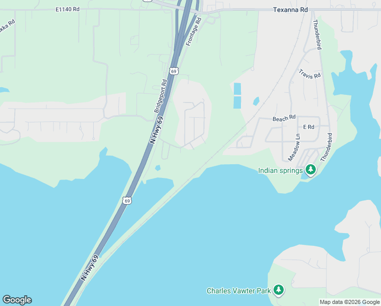 map of restaurants, bars, coffee shops, grocery stores, and more near 2 RR 6 in Eufaula