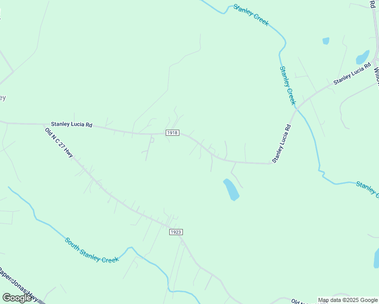 map of restaurants, bars, coffee shops, grocery stores, and more near 1104 Stanley Lucia Road in Mount Holly