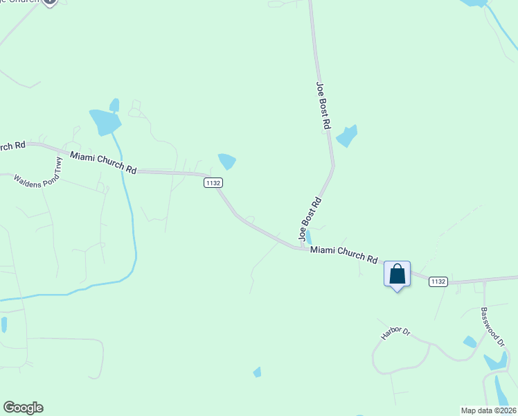 map of restaurants, bars, coffee shops, grocery stores, and more near 5661 Miami Church Road in Concord