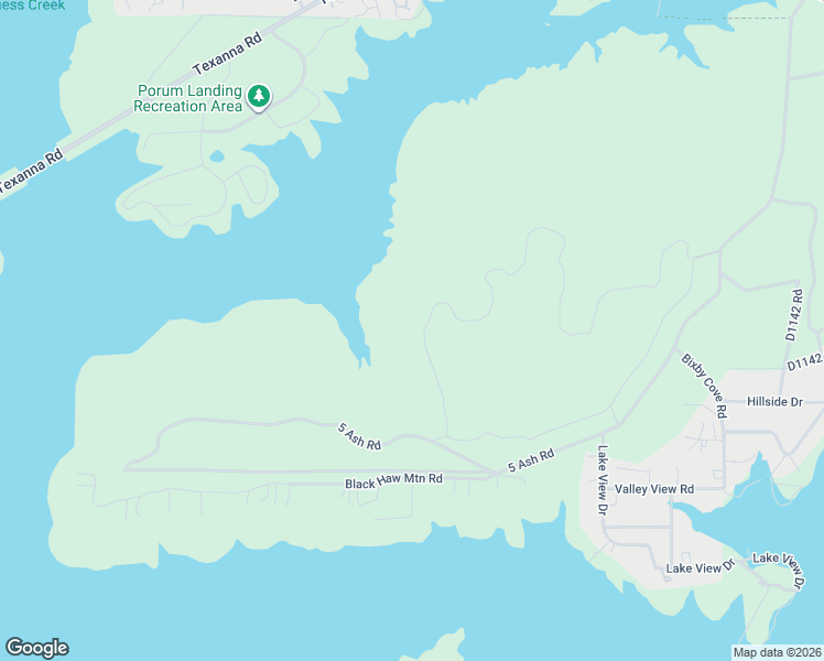 map of restaurants, bars, coffee shops, grocery stores, and more near 5 Ash Road in Porum