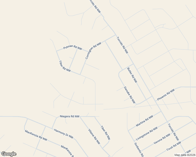 map of restaurants, bars, coffee shops, grocery stores, and more near Tiber Road Northwest in Rio Rancho