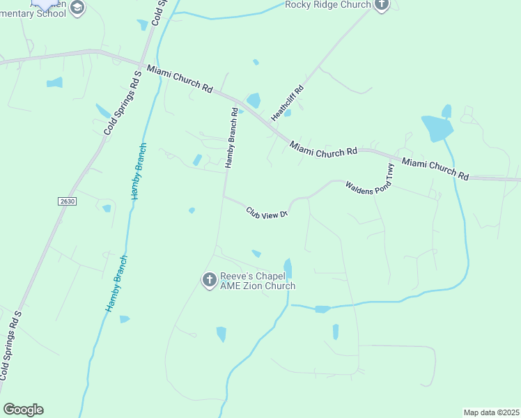map of restaurants, bars, coffee shops, grocery stores, and more near 4631 Club View Drive in Concord