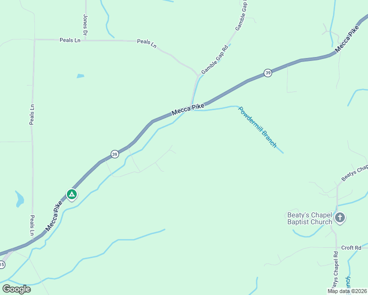 map of restaurants, bars, coffee shops, grocery stores, and more near 177 Graham Loop in Tellico Plains