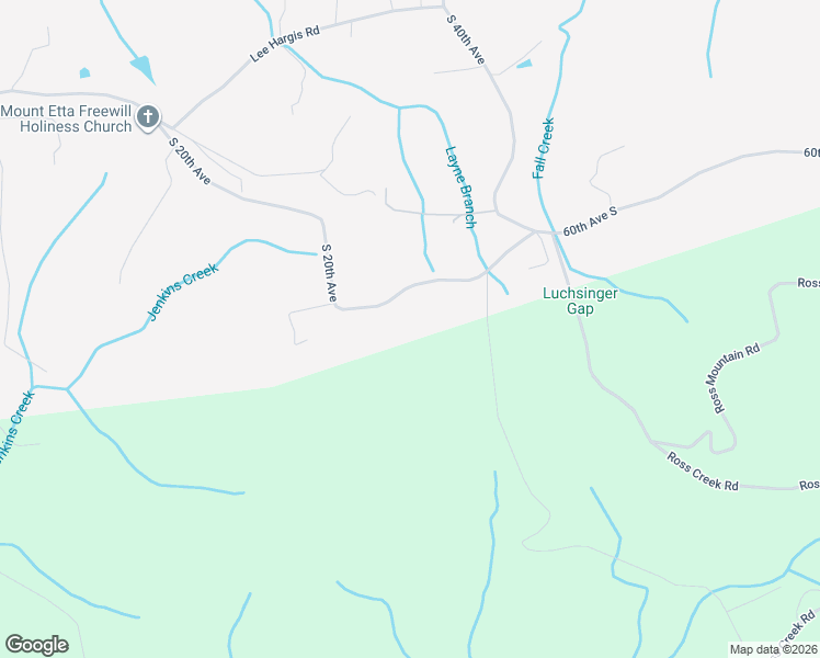 map of restaurants, bars, coffee shops, grocery stores, and more near 2593 South 20th Avenue in Gruetli-Laager