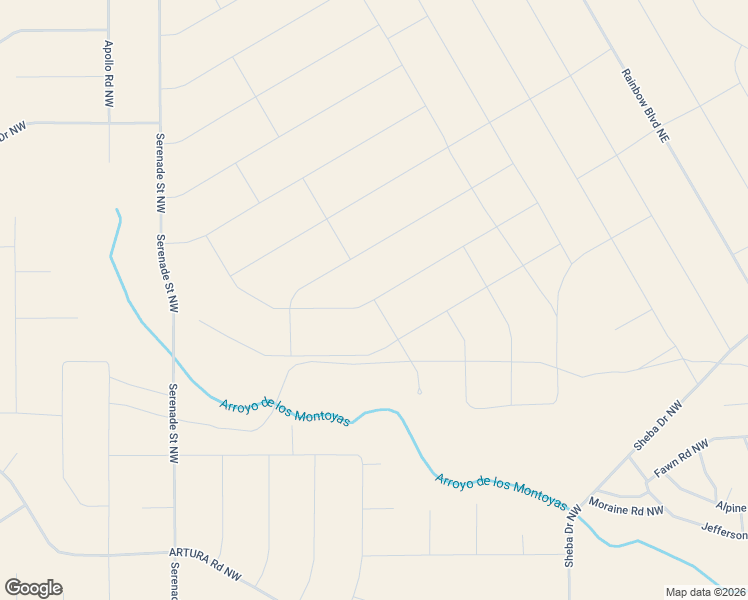map of restaurants, bars, coffee shops, grocery stores, and more near Pleiades Drive Northwest in Rio Rancho