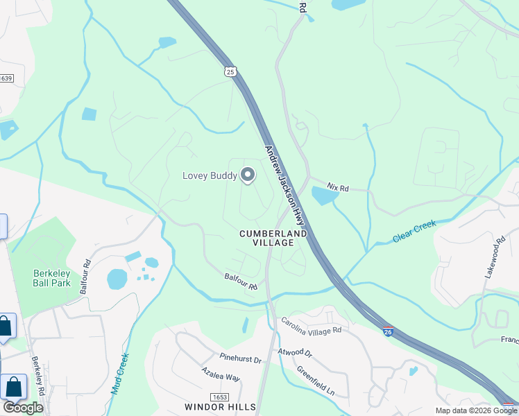 map of restaurants, bars, coffee shops, grocery stores, and more near 37 Hyder Farm Road in Hendersonville