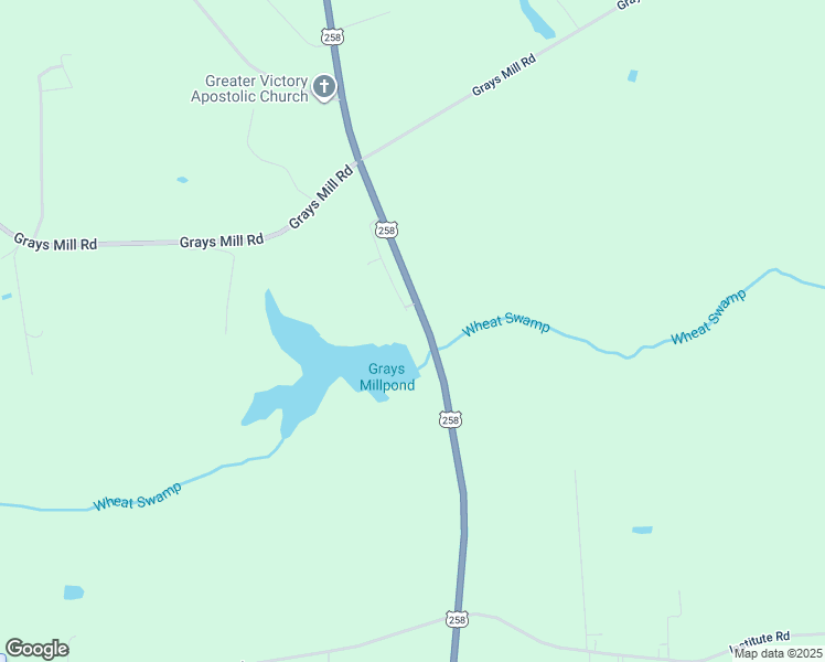 map of restaurants, bars, coffee shops, grocery stores, and more near Big Joe Lane in Greene County