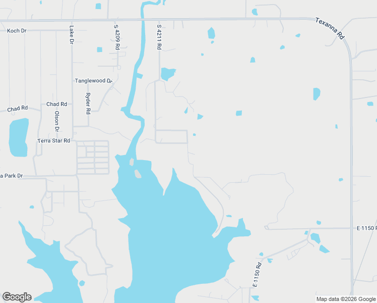 map of restaurants, bars, coffee shops, grocery stores, and more near 475 North 4210 Road in Eufaula