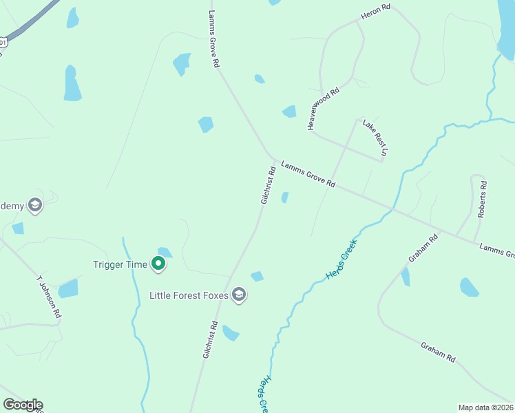 map of restaurants, bars, coffee shops, grocery stores, and more near 184 Gilchrist Road in Carthage